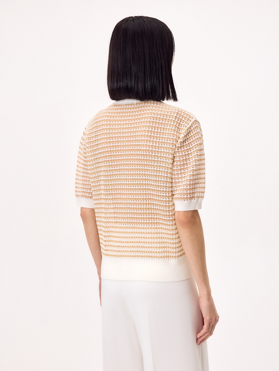 Кардиган из смесовой пряжи