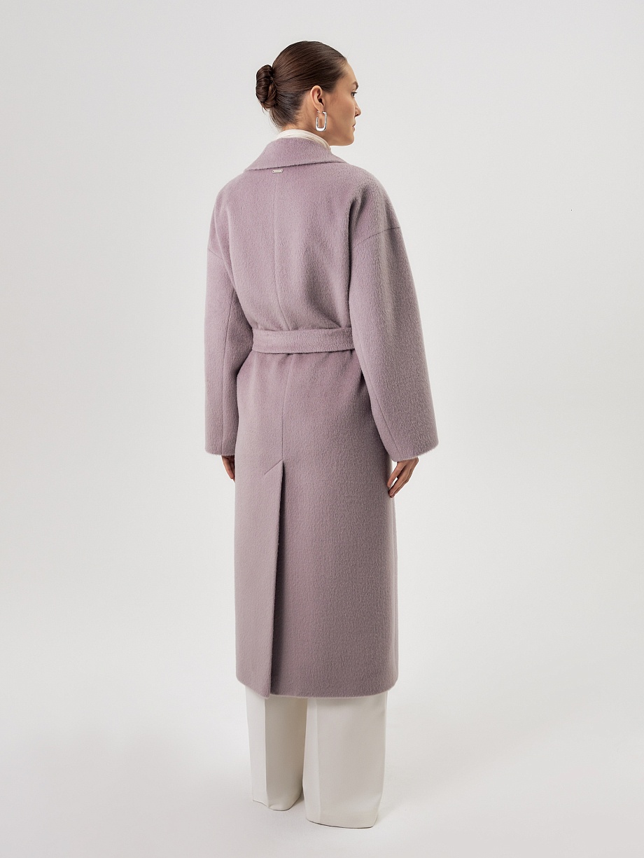 Пальто с мембраной из премиальной шерсти и шерсти Альпака