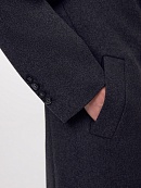 Пальто оверсайз из шерсти с мембраной и утеплённой спинкой POMPA арт.1016542m90095