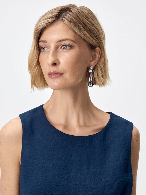 Платье на запах из вискозной ткани