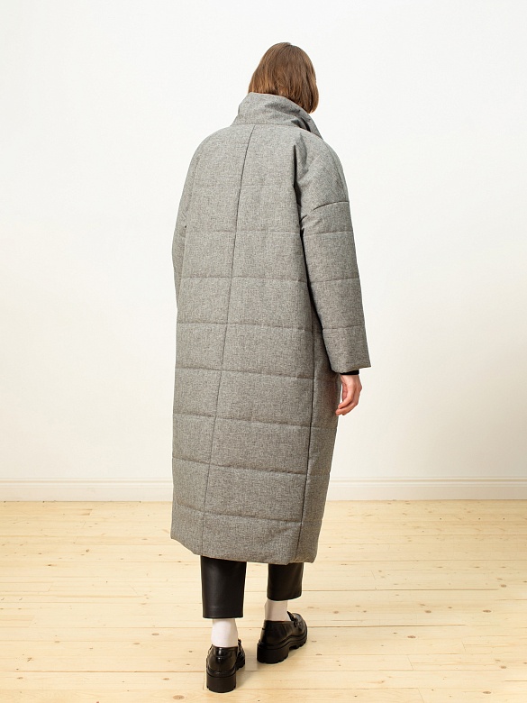 Пальто зимнее стеганое с мембраной POMPA арт.1013751i60098
