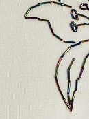 Джемпера из вискозного трикотажа с вышивкой стеклярусом POMPA арт.3216890kw0390