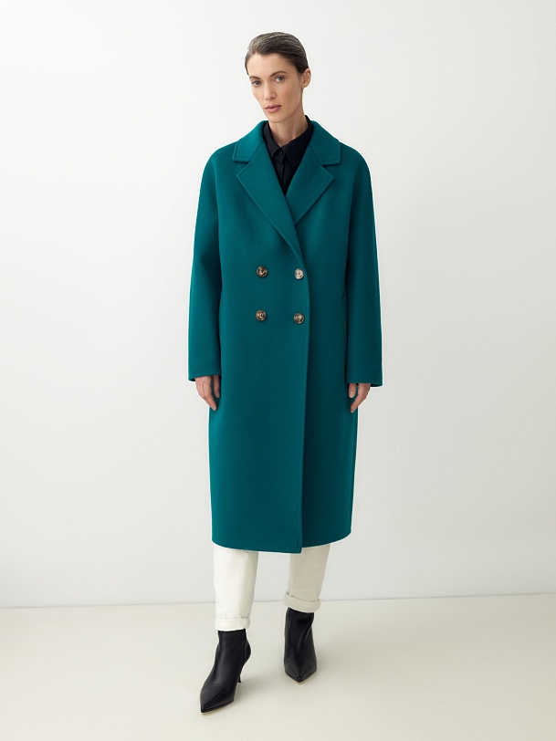 Шерстяное пальто с мембраной