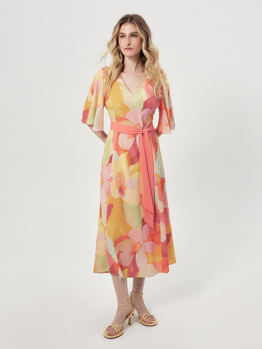 Летнее платье из 100% вискозы