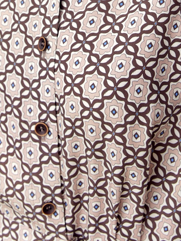 Платье из 100% тенселя с имитацией запаха