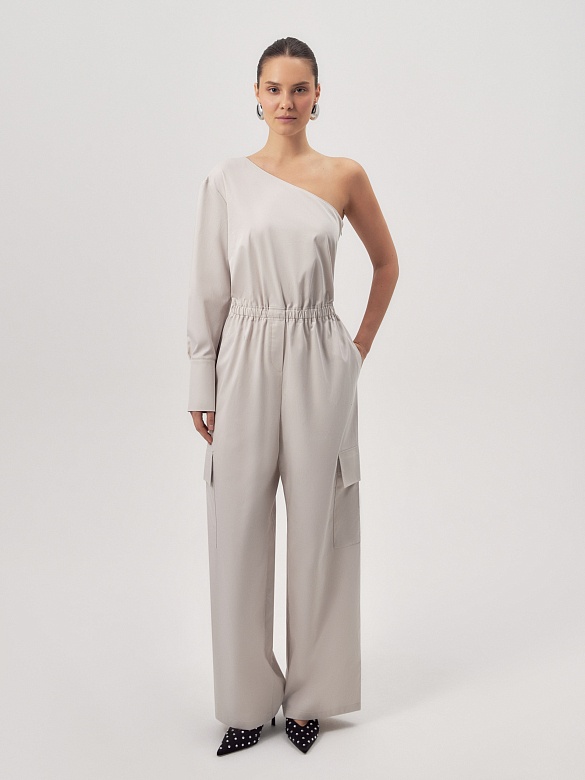 Комбинезон с открытым плечом POMPA арт.4190220rw1003
