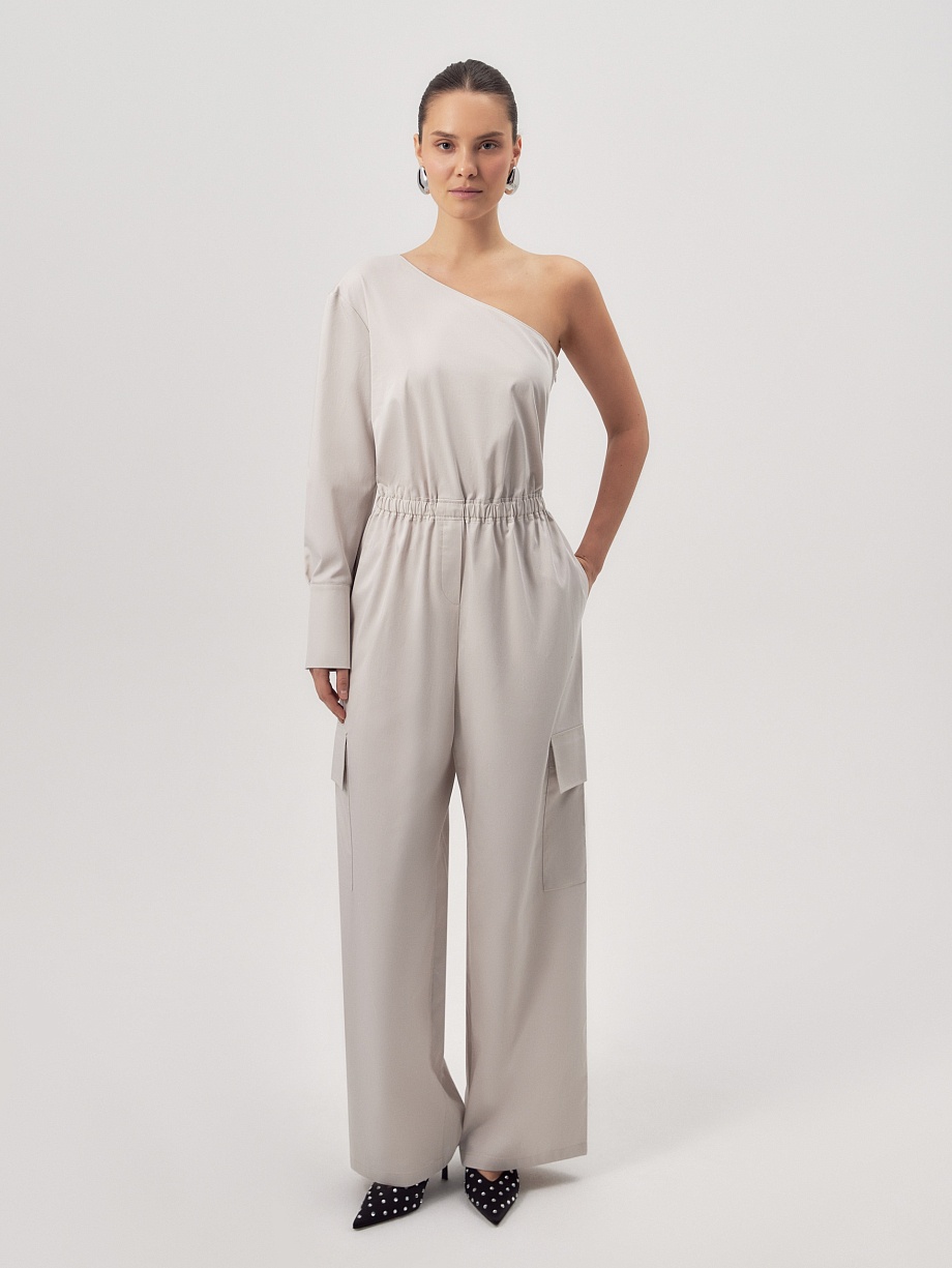 Комбинезон с открытым плечом