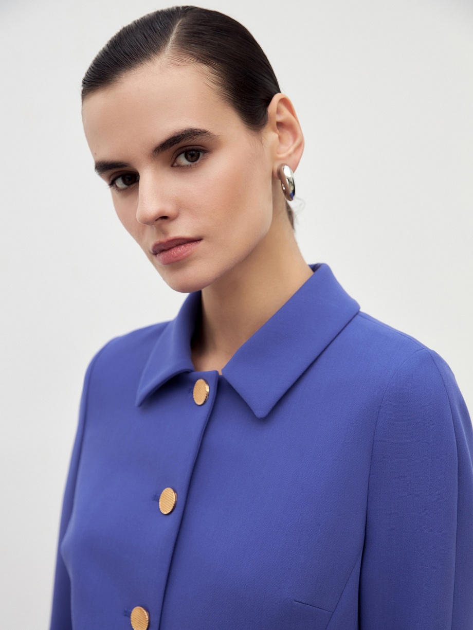 Укороченный жакет в стиле 60-х