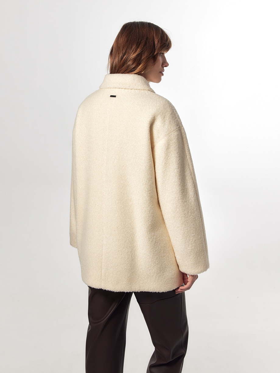 Укороченная экошуба с утеплителем и мембраной