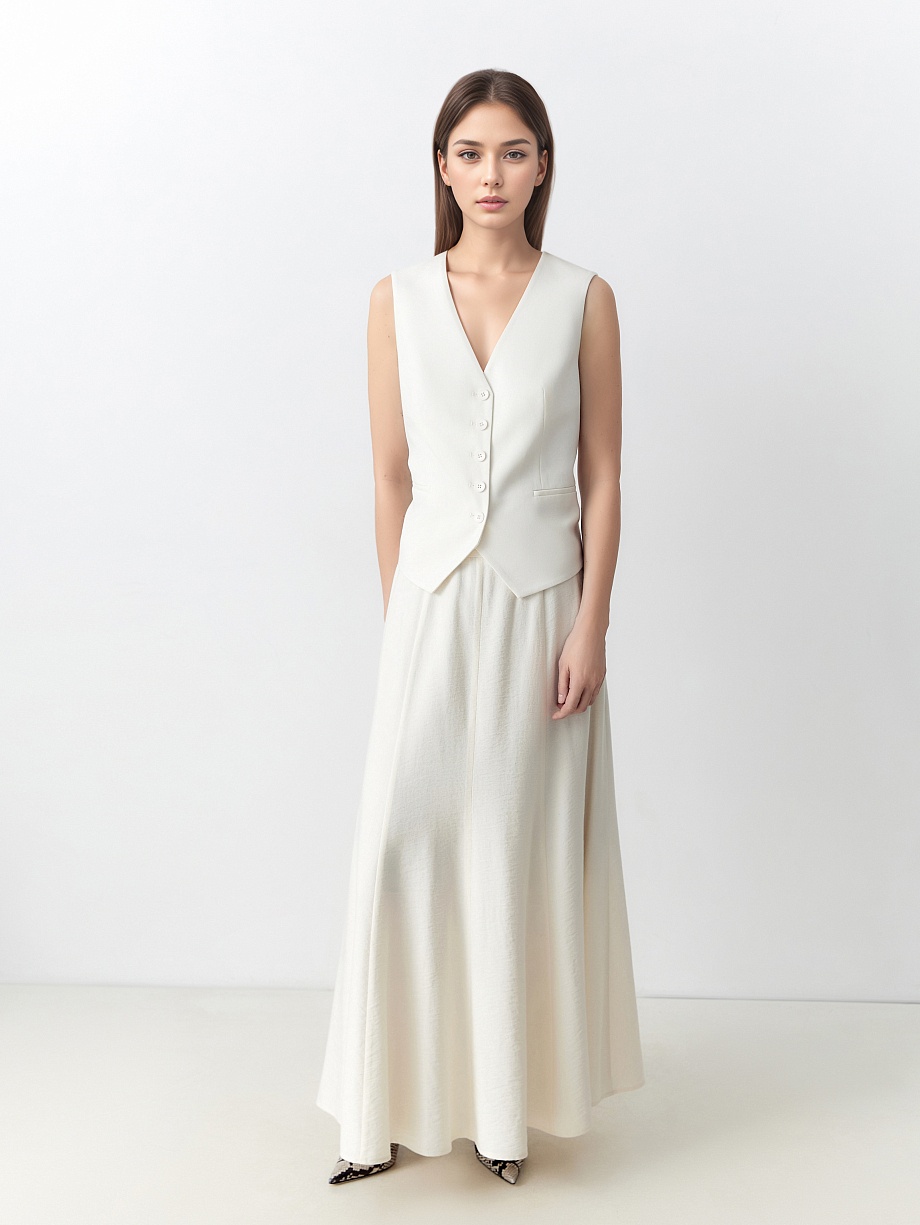 Юбка-годе длины миди