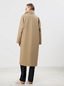 Пальто женское еврозима с мембраной и утепленной спинкой POMPA арт.1013950i90005