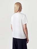 Блуза-футболка из атласа POMPA арт.3140262se0401