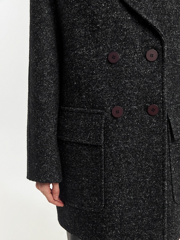 Укороченное пальто с мембраной POMPA арт.1025422p10090
