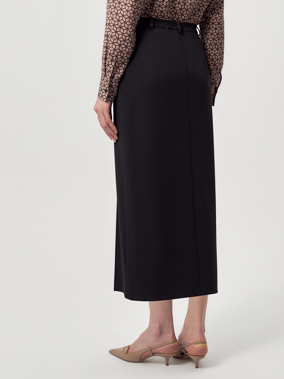 Юбка из костюмной ткани