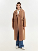 Пальто с мембраной и утеплённой спинкой POMPA арт.1018713p90007