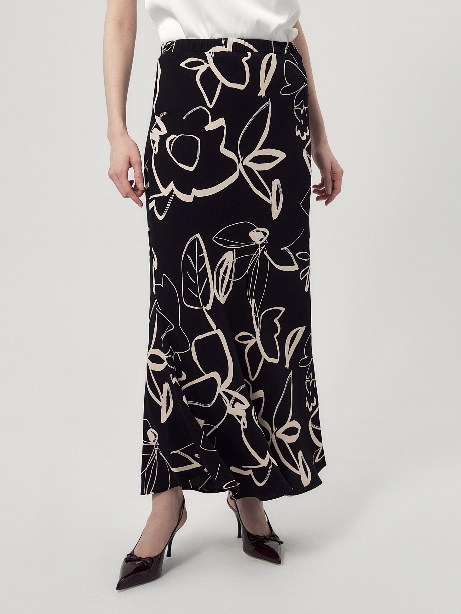 Юбка макси из 100% вискозы