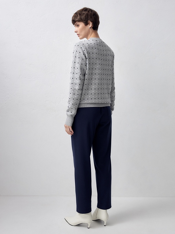 Базовый хлопковый джемпер