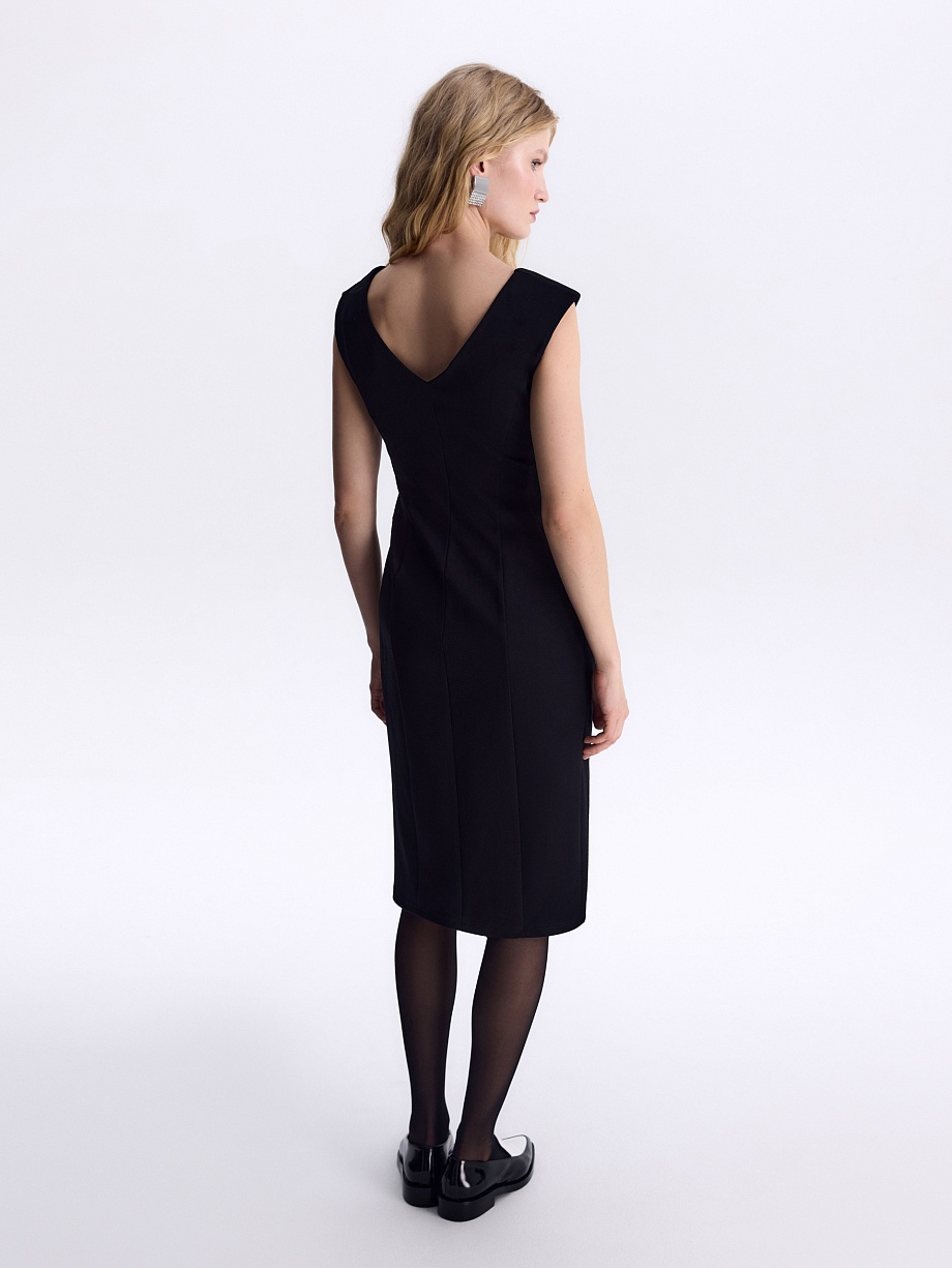 Платье-миди из джерси