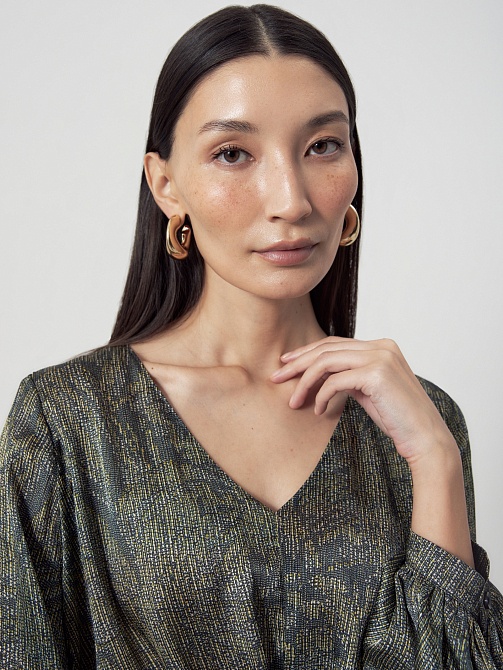 Платье с драпировкой