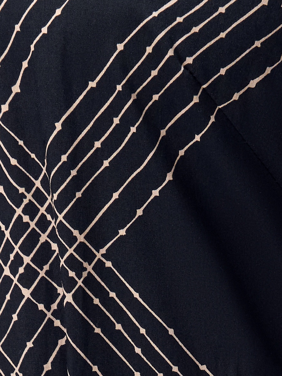 Платье-рубашка из хлопка