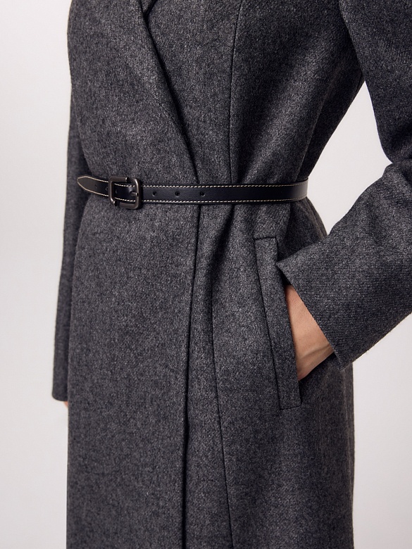 Шерстяное пальто с мембраной POMPA арт.1015740p10591