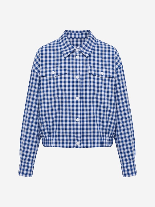 Жакет-бомбер из хлопка