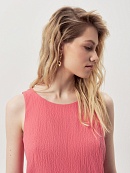 Платье миди из фактурного хлопка POMPA арт.4138830sr1123