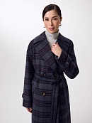 Шерстяное пальто еврозима с мембраной и утепленной спинкой POMPA арт.1012944p90090