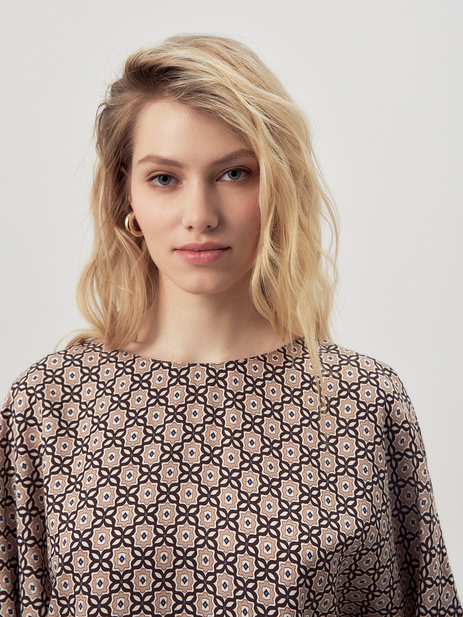 Летняя блуза из 100% тенселя