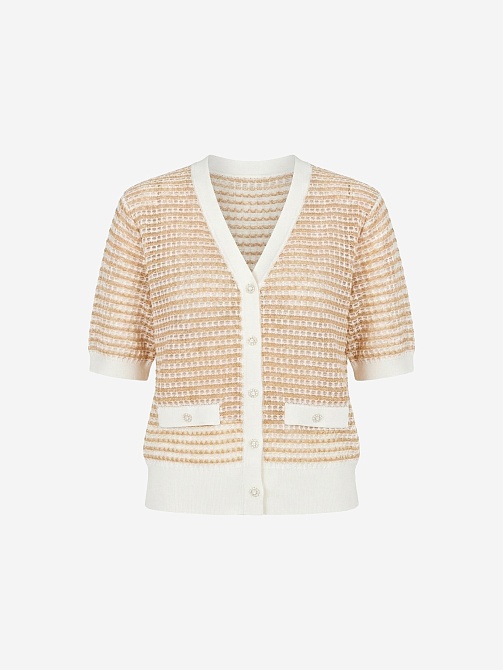 Кардиган из смесовой пряжи