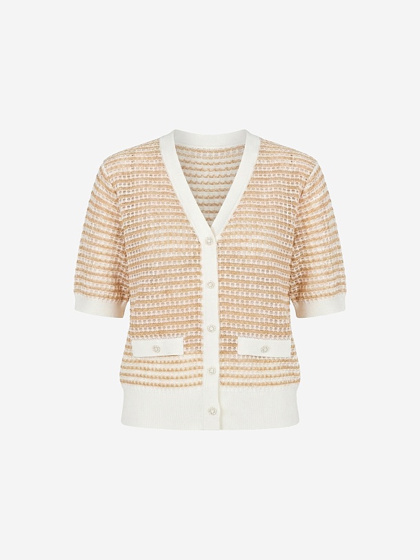 Кардиган из смесовой пряжи