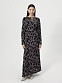 Платье макси из вискозы