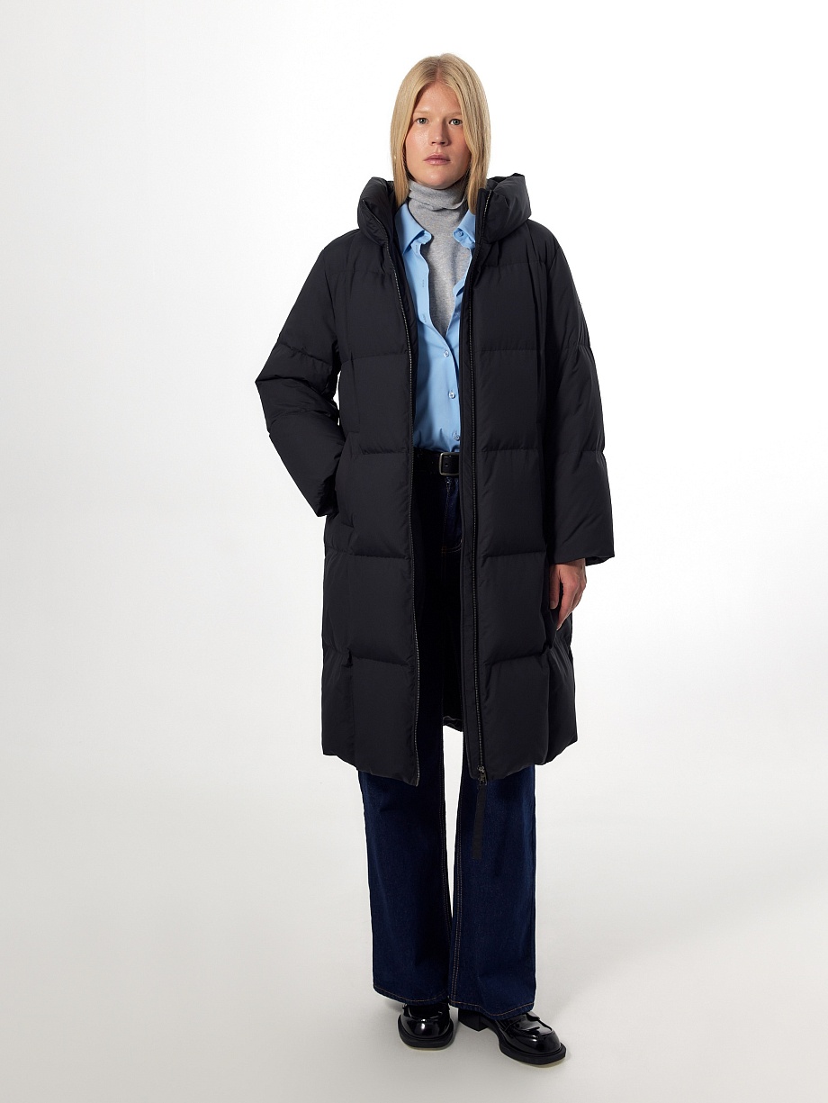 Непромокаемый пуховик с мембраной и утеплителем 90% пух и 10% перо