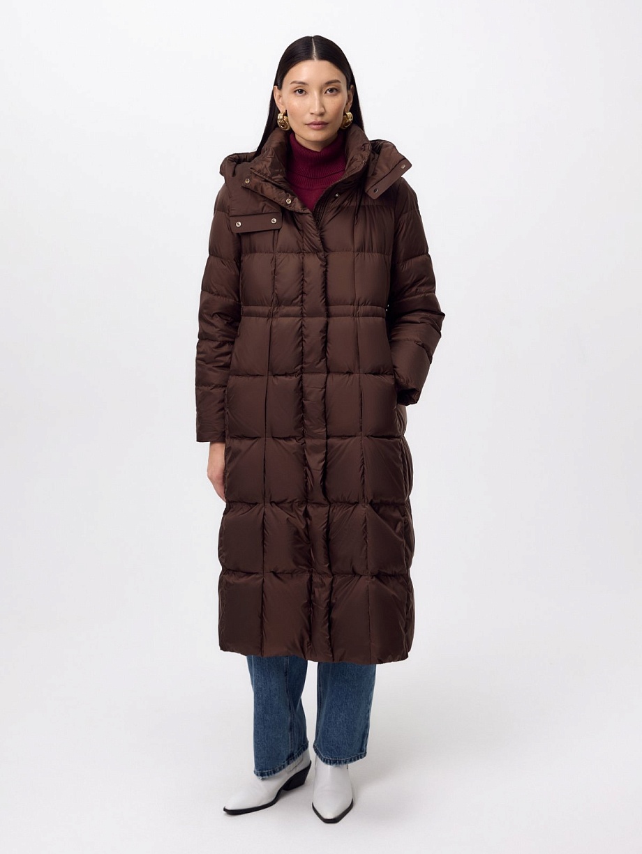 Облегчённый пуховик с утеплителем 90% пух и 10% перо