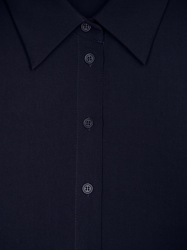 Прямая рубашка из вискозы