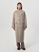 Пальто из премиальной шерсти со стёганым жилетом POMPA арт.1016220p91187