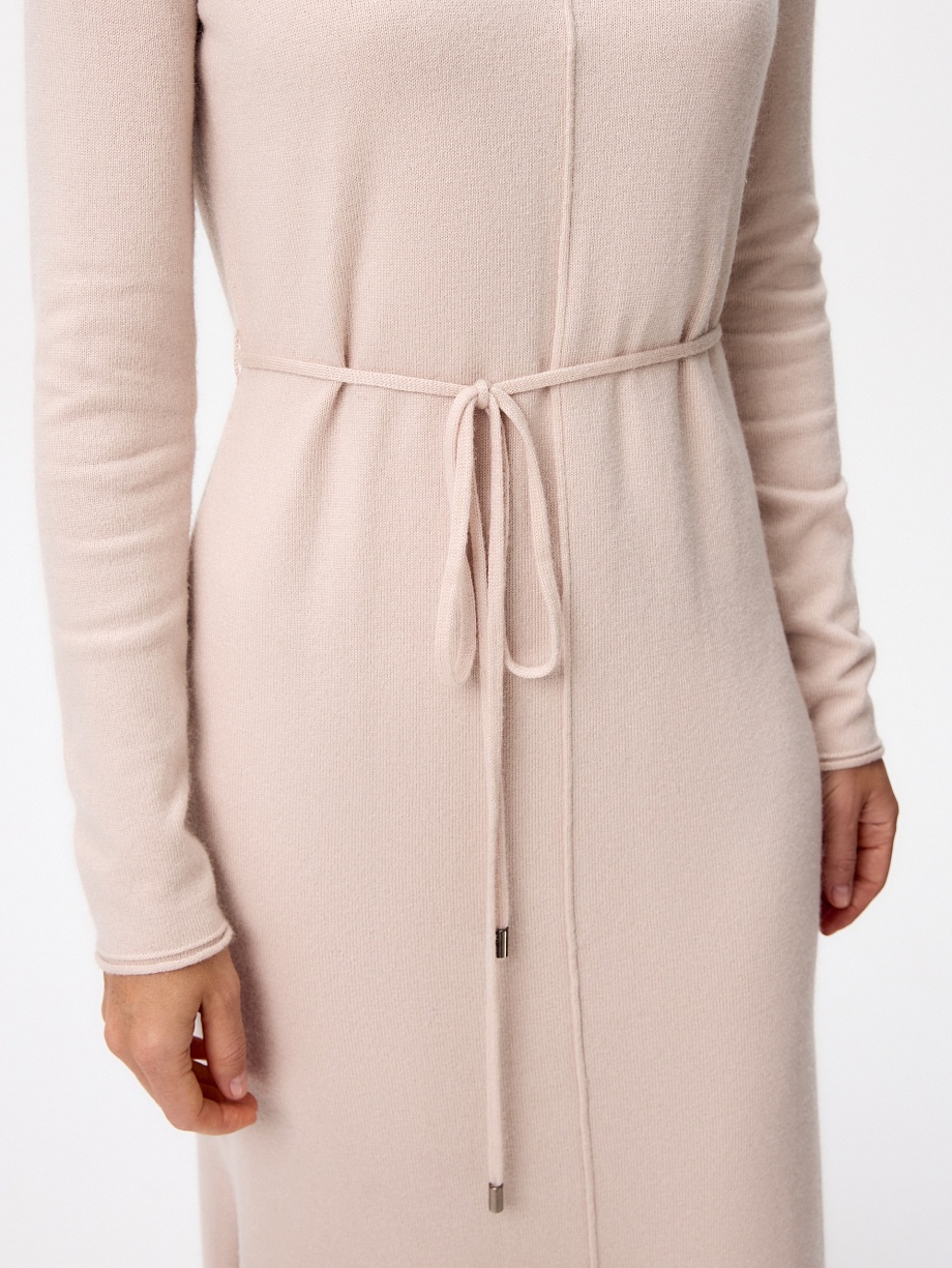 Платье из шерсти с ангорой