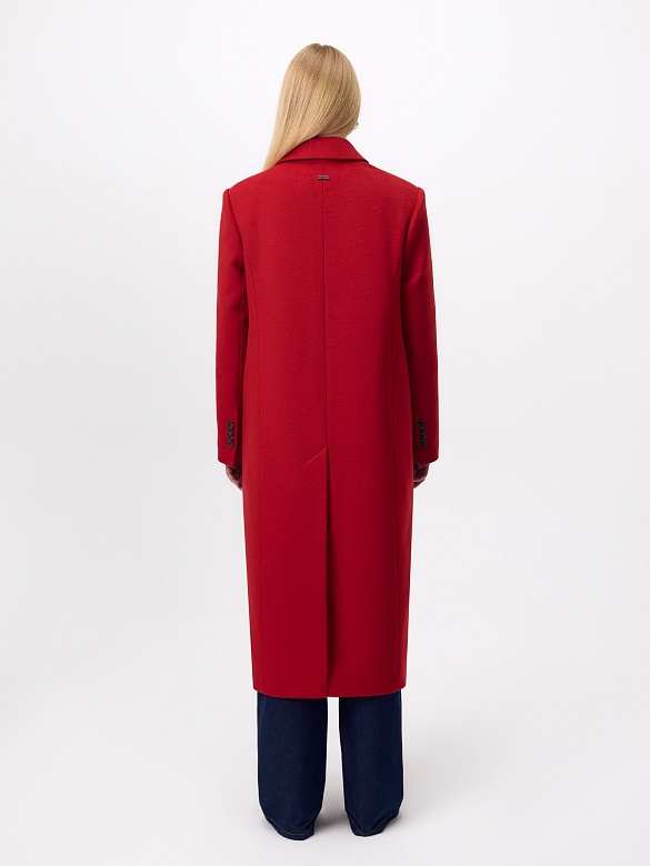 Пальто из премиальной шерсти с мембраной и съёмной подстёжкой POMPA арт.1016173p91114
