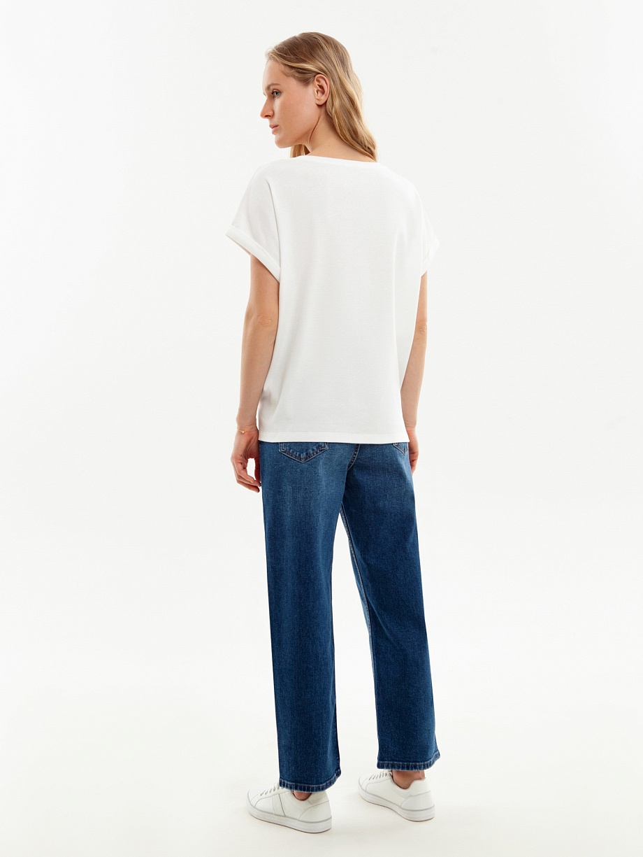 Футболка из мерсеризированного хлопка