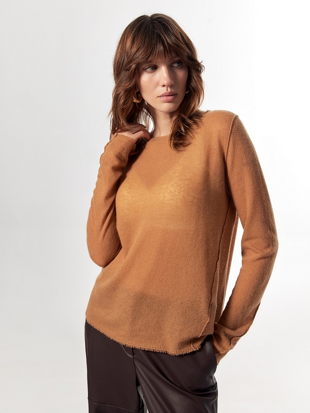 Вязаный джемпер из 100% кашемира