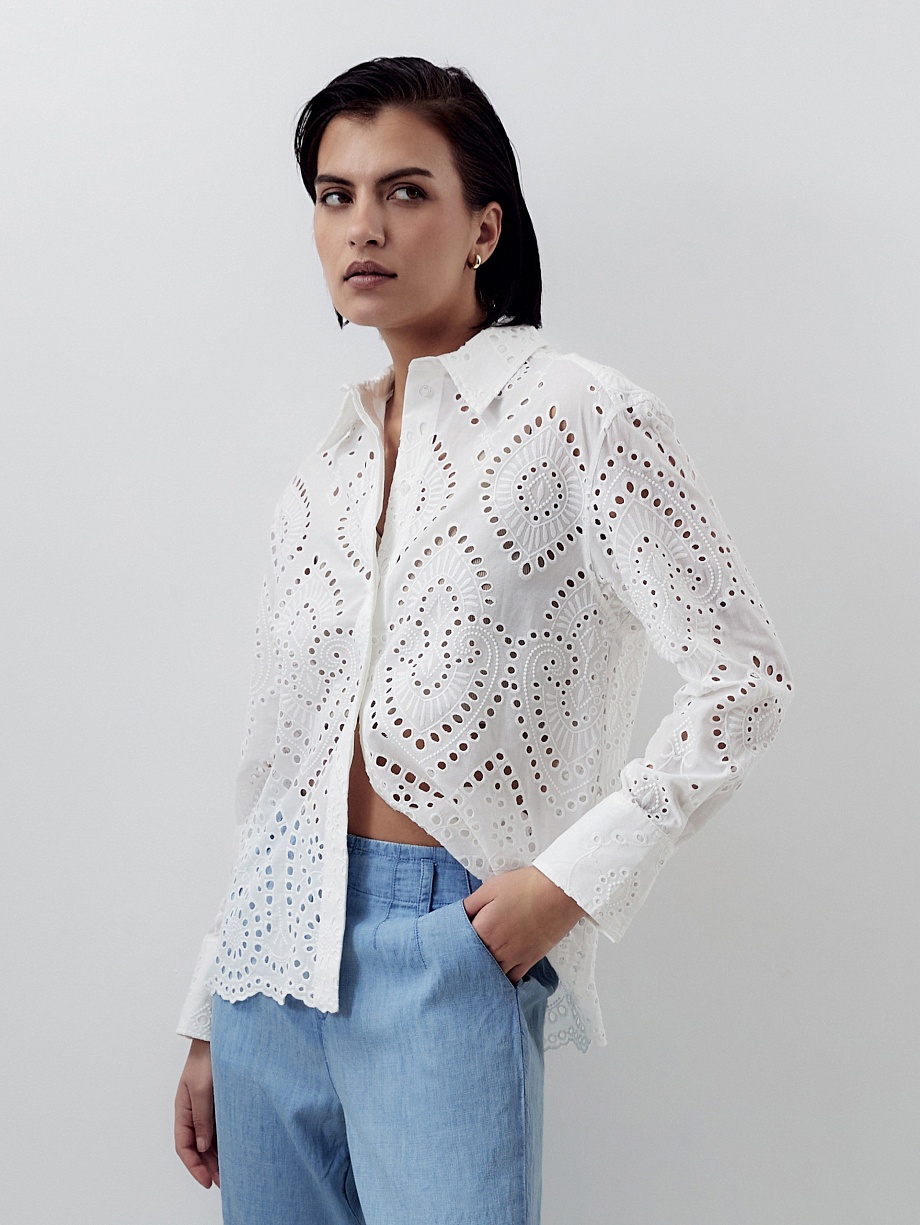 Летняя рубашка из 100% хлопка