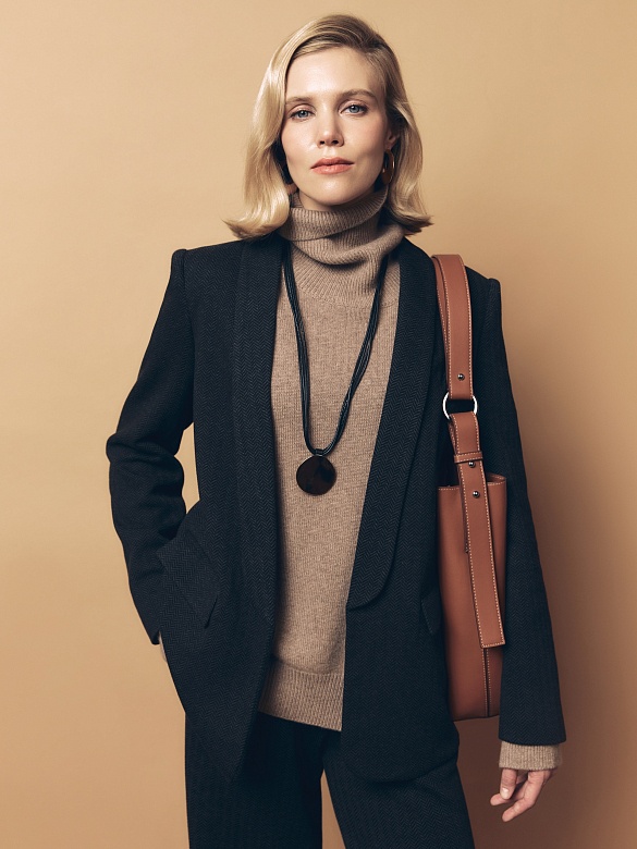 Жакет из жаккардового трикотажа POMPA арт.1390861jr1390