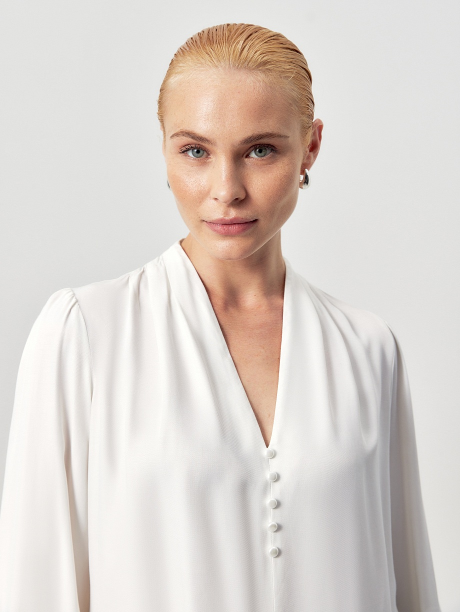 Блуза из 100% вискозы