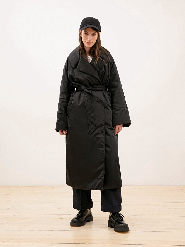 Утепленное пальто с мембраной