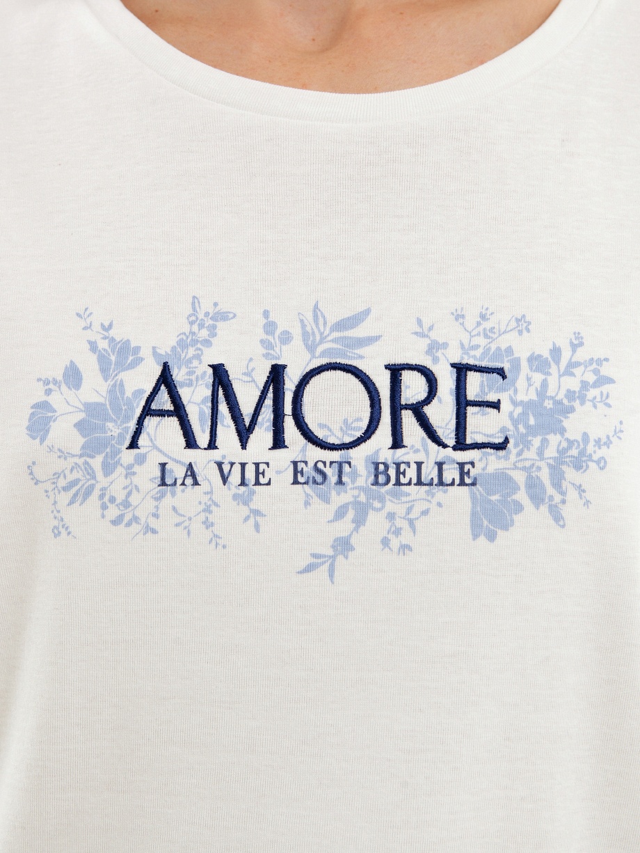 Футболка из мерсеризированного хлопка