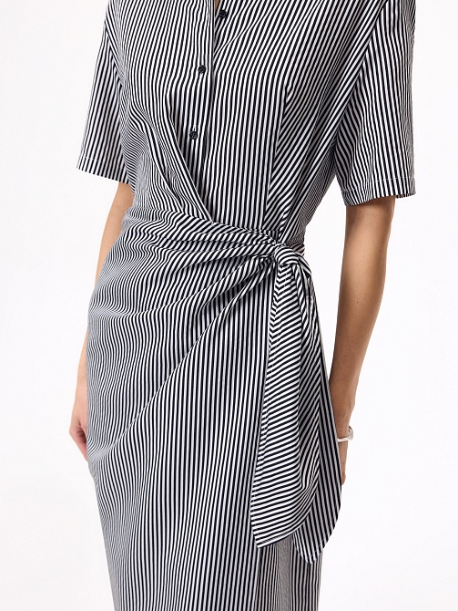 Платье на запах из лиоцелла