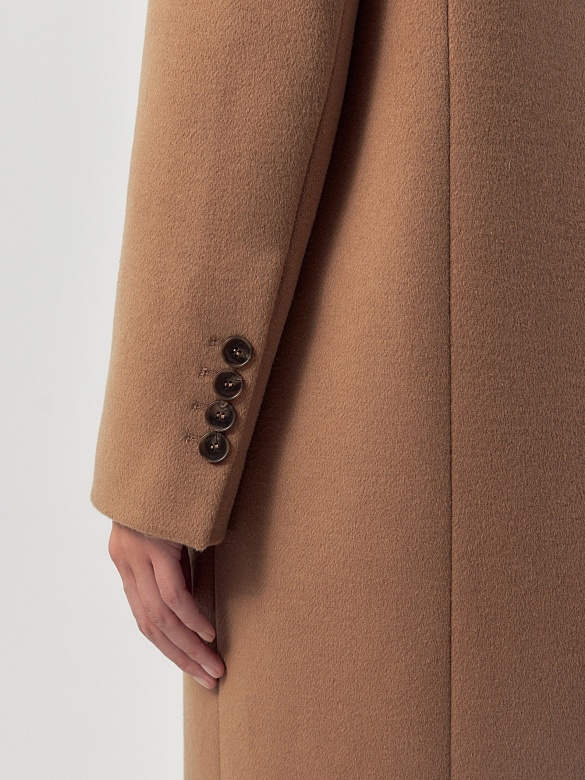 Пальто из премиальной шерсти с мембраной и съёмной подстёжкой POMPA арт.1016171p91107