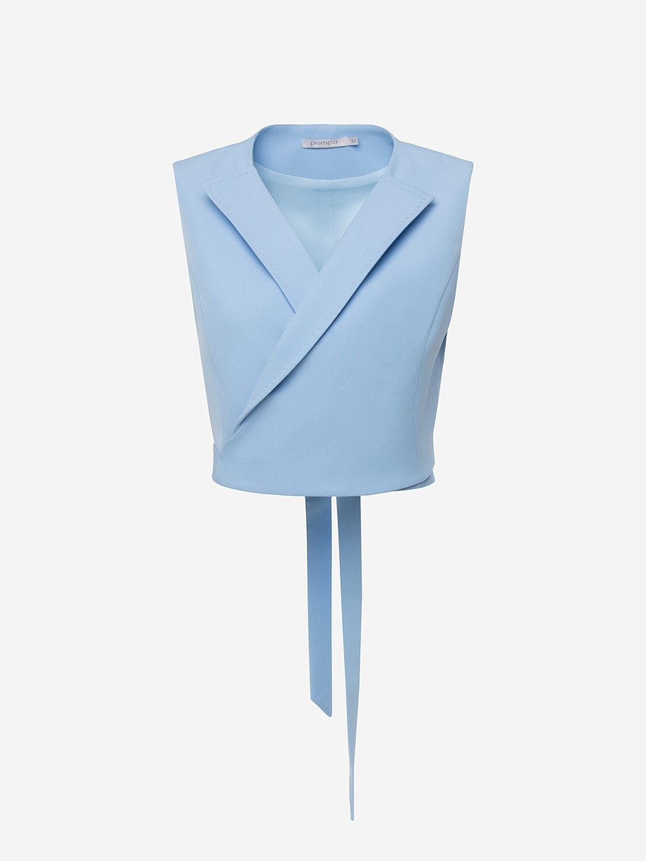 Жилет укороченный