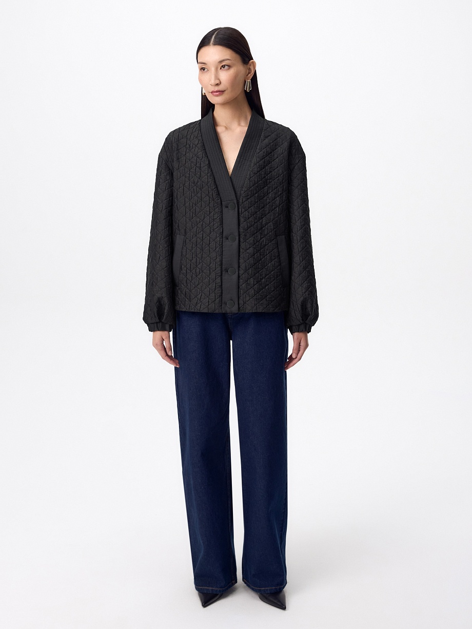 Стеганый жакет