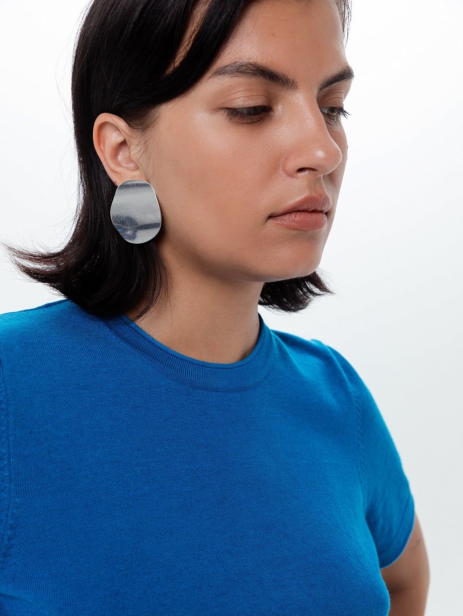 Вязаный джемпер прямого силуэта